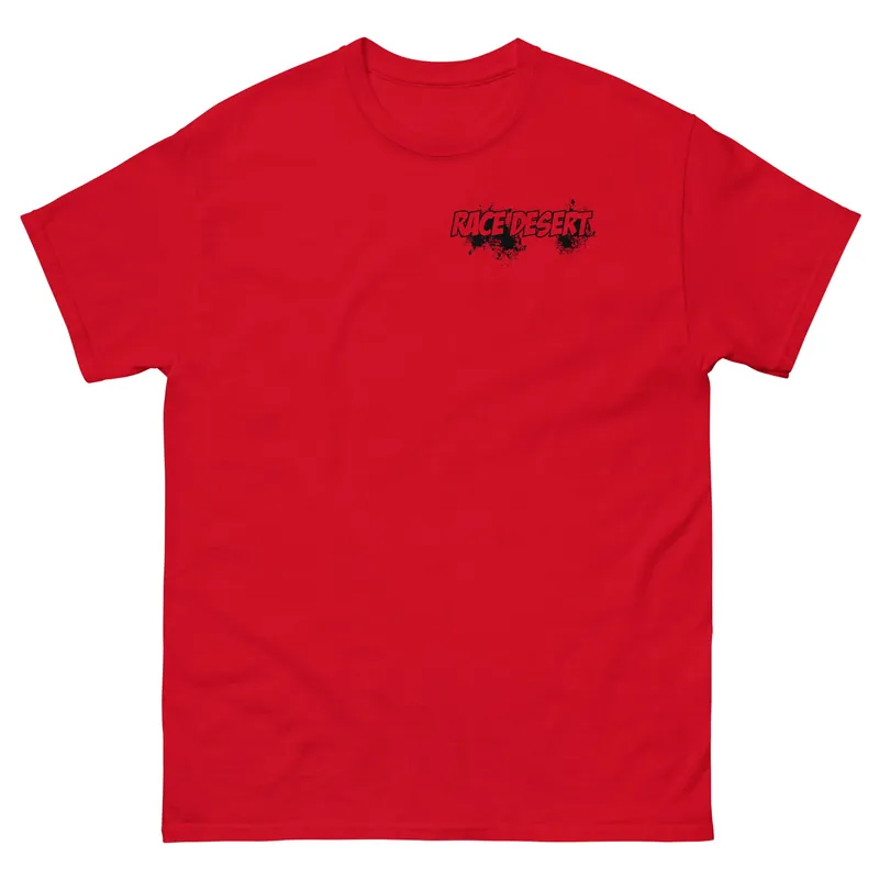 Men's Classic Race Desert Splatter Tee - Black Splatter