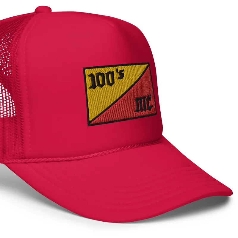 100s Foam trucker hat - Race Desert