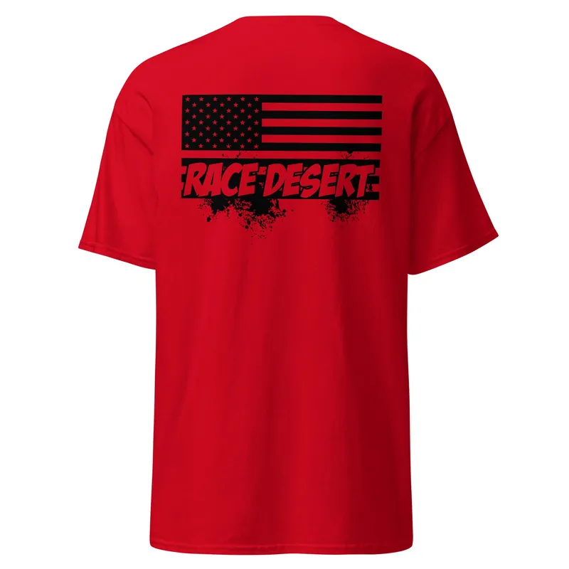Mens Desert Nation T-Shirt - Red