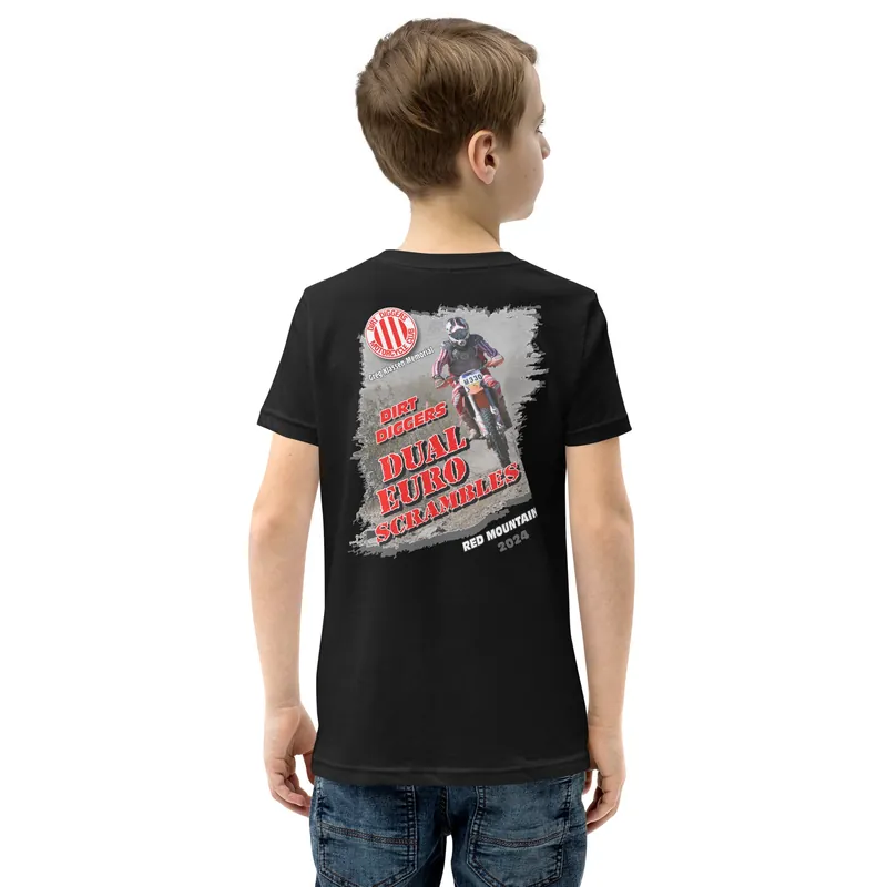Youth Dirt Diggers 2024 Dual Euro Scrambles Event Shirt - Race Desert