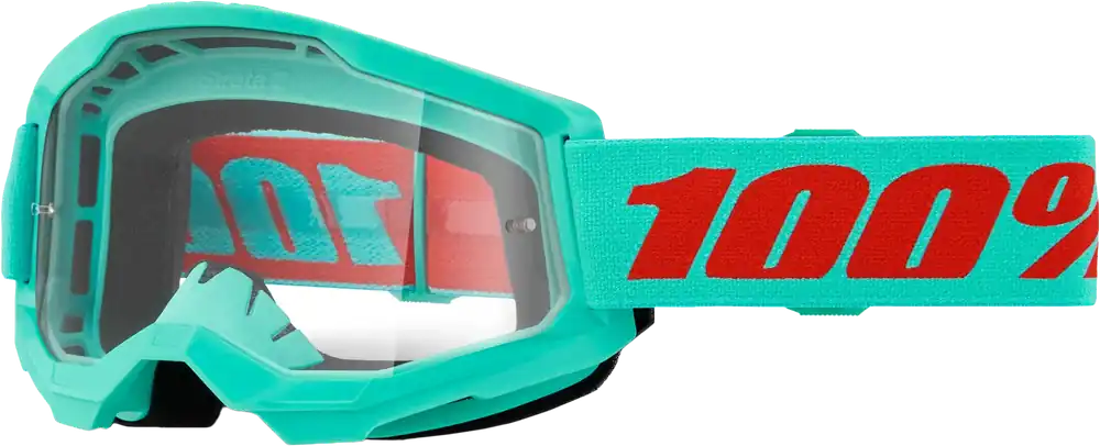 100% Strata 2 Goggle Maupiti Clear Lens - LiveTheGnar