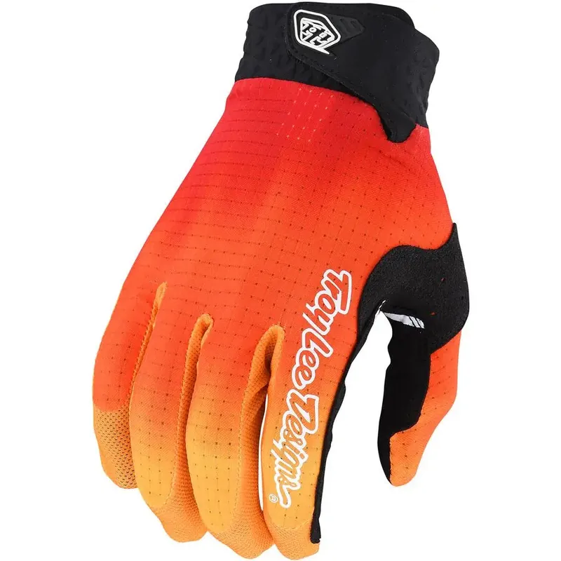Troy Lee Designs Air Glove - Jet Fuel - Black / Red