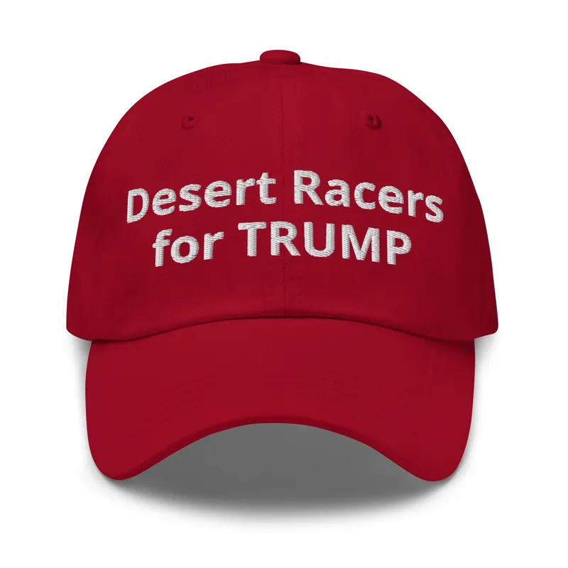 Desert Racers For Trump Hat - Race Desert