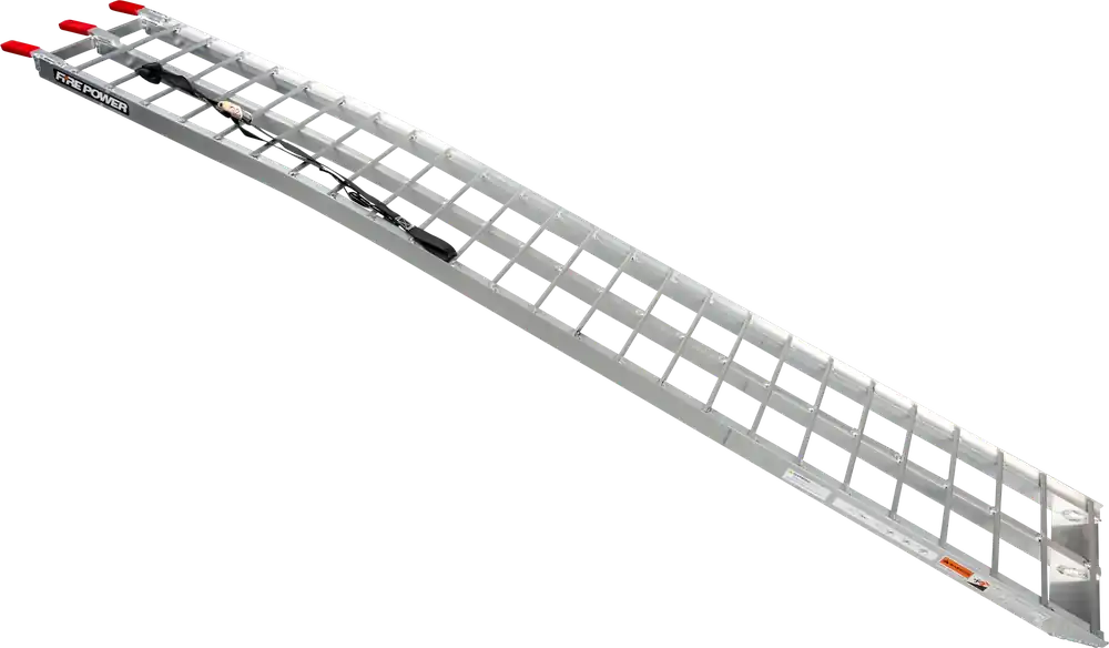 Curved Aluminum Motorcycle Ramp 88" X 12" One Piece - LiveTheGnar