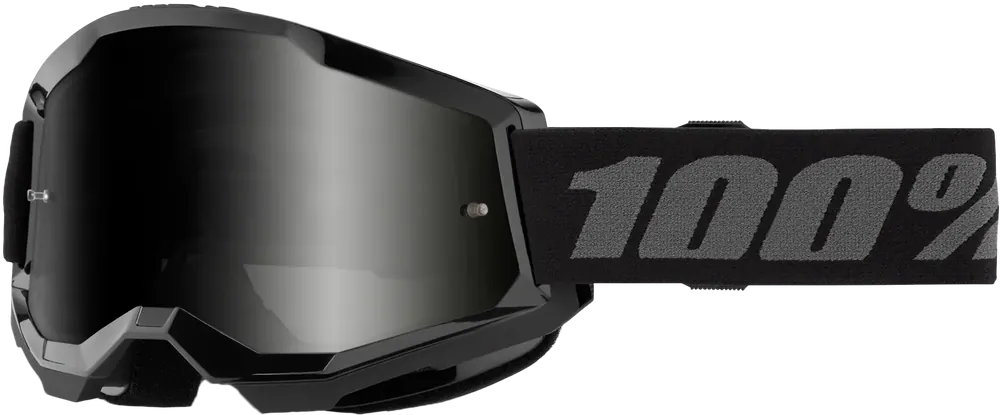 100% Strata 2 Sand Goggle Black Smoke Lens - LiveTheGnar