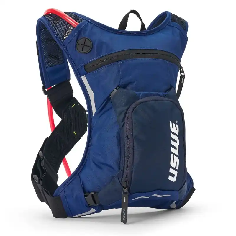 USWE Moto Hydro 3L Factory Blue Hydration Pack PNP Tube - LiveTheGnar
