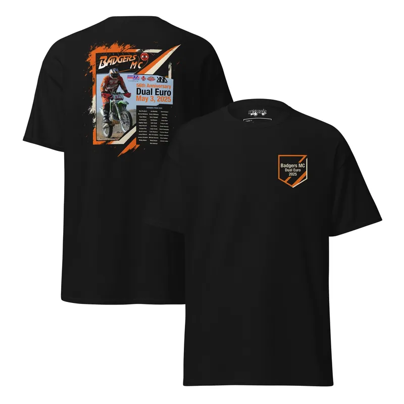 Badgers MC - 56th Annual Dual Euro Scrambles 2025 Event Shirt