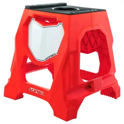 Acerbis 711 Motorcycle Stand Red - LiveTheGnar