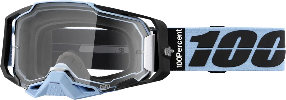 100% Armega Goggle Petros with Clear Lens - LiveTheGnar