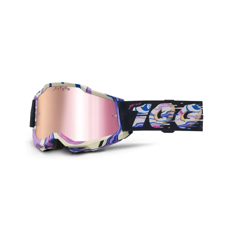 100% Accuri 2 Goggle 2/Pk Le Jett Lawrence Donut with Mirror Lens - LiveTheGnar