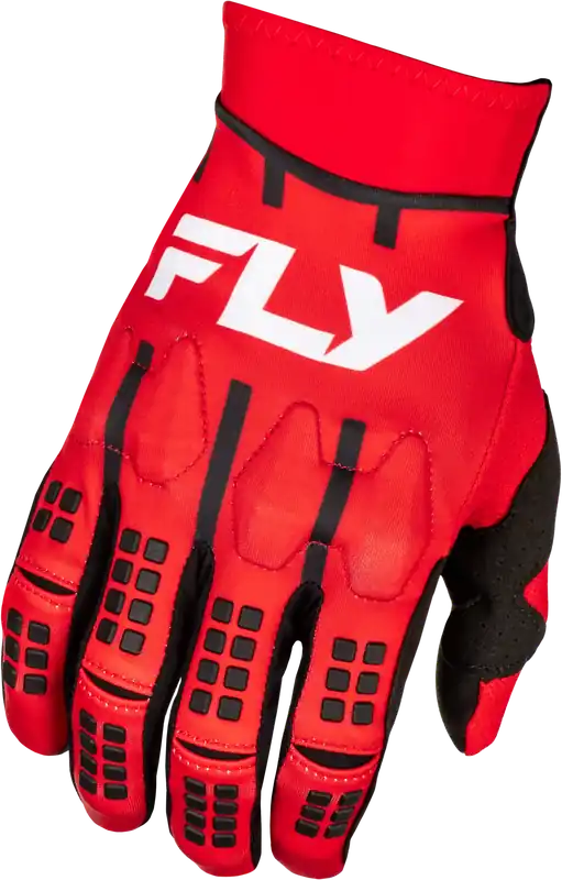 FLY RACING Evolution DST Red/White/Black Gloves - LiveTheGnar