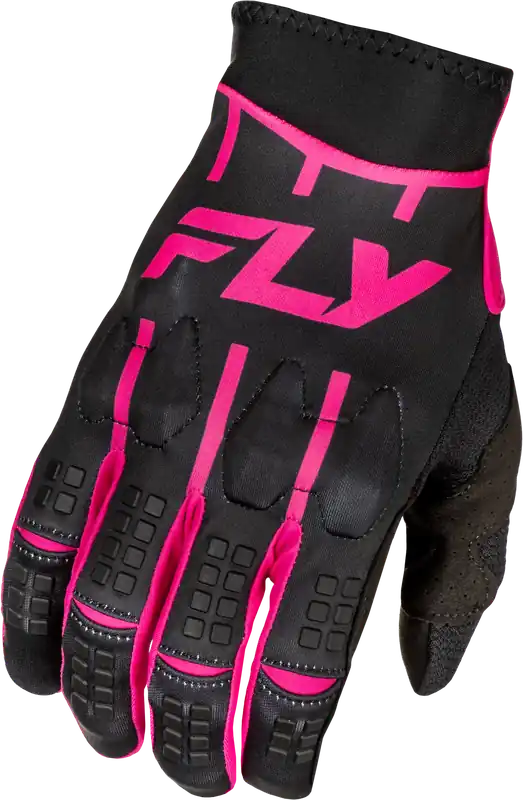 FLY RACING Evolution DST Black/Pink Gloves - LiveTheGnar