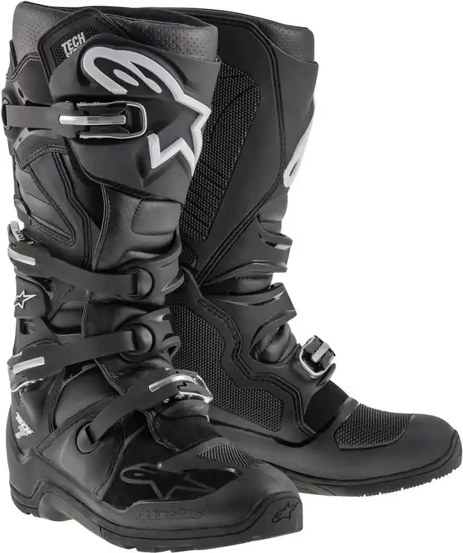 Alpinestars Tech 7 Enduro Black Boots - LiveTheGnar