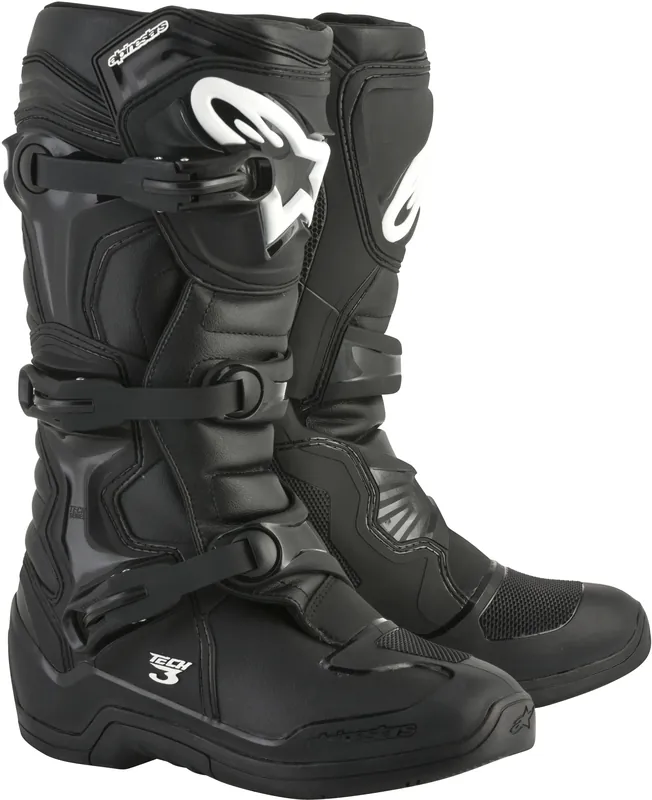 Alpinestars Tech 3 Black Boots - LiveTheGnar