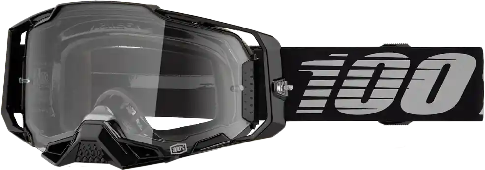 Armega Goggle Black Clear Lens - LiveTheGnar
