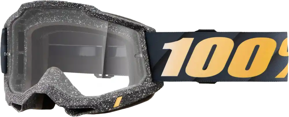100% Accuri 2 Goggle Risland with Clear Lens - LiveTheGnar