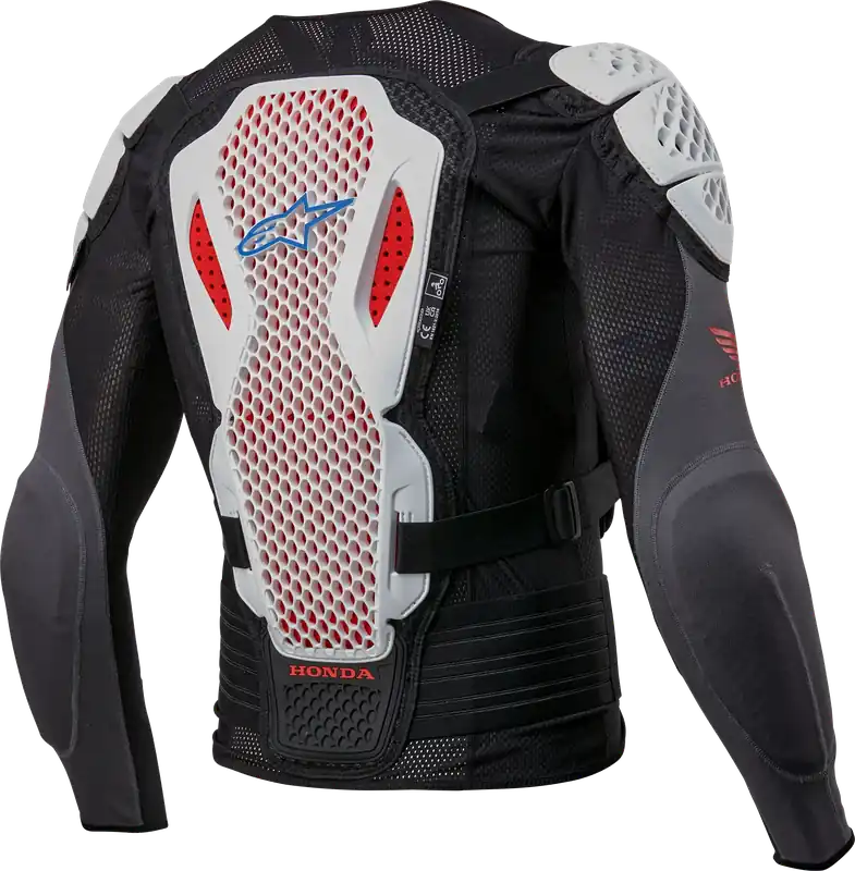 Alpinestars Honda Bionic V2 Protection Jacket - Black, White, & Red - Limited Edition