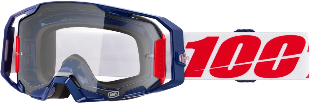 100% Armatic Goggle Mach Z with Clear Lens - LiveTheGnar