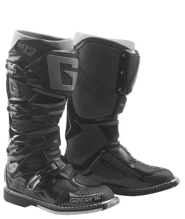 Gaerne SG12 Enduro Black Boots - LiveTheGnar