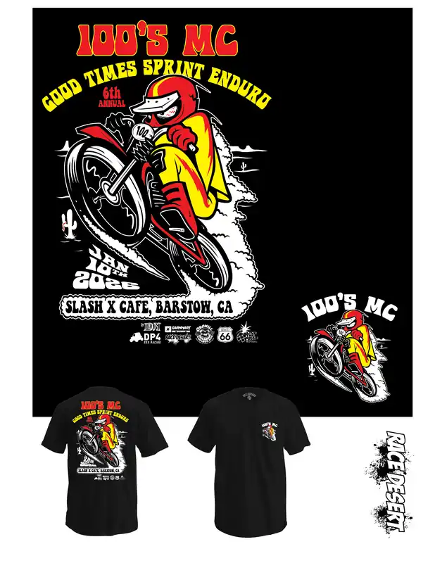 2026 Good Times Sprint Enduro 100s MC Event Shirt - Race Desert