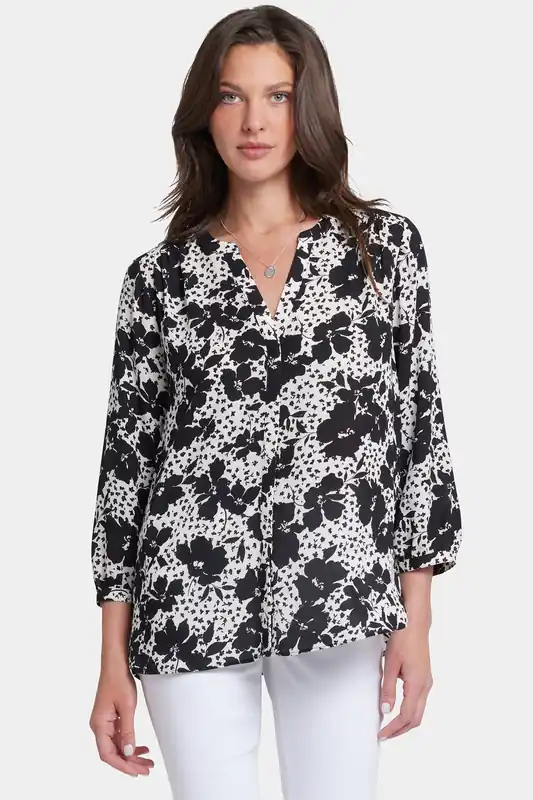 Pintuck Blouse - Lauroeta