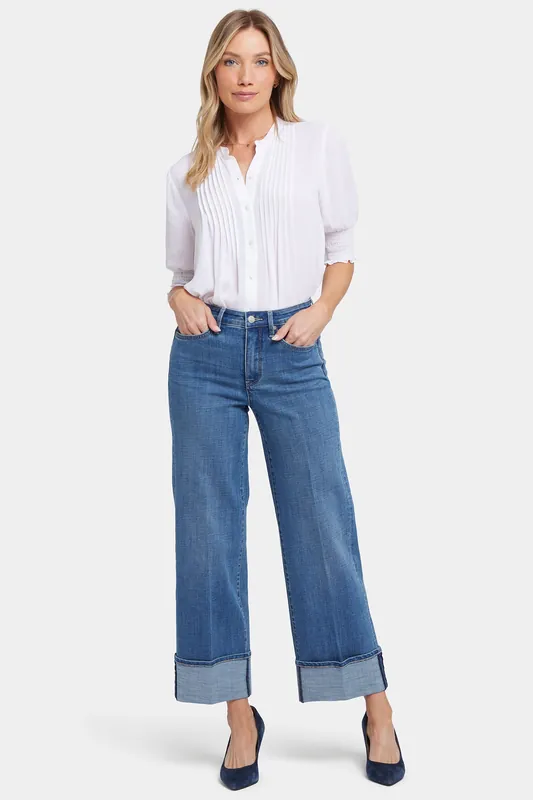 Teresa Wide Leg Jeans - Stillwater Lake