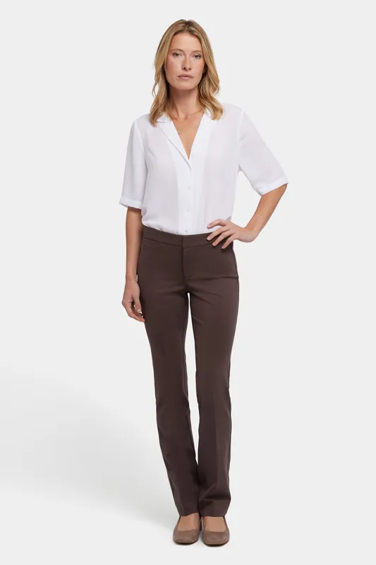 Slim Trouser Pants - Coffee Bean