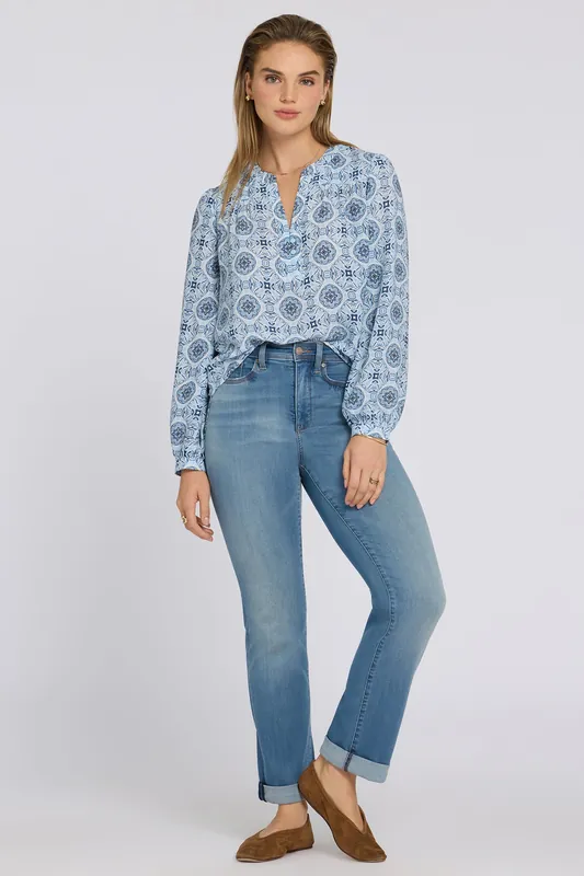 Marilyn Straight Jeans - Port Sea