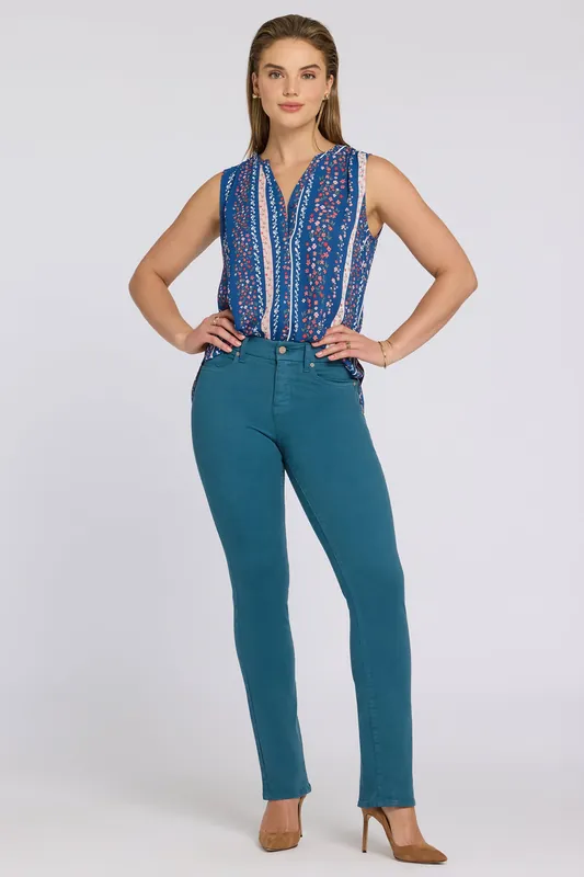 Waist-Match™ Marilyn Straight Jeans - Blue Lake
