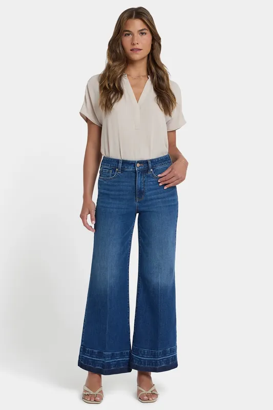 Mia Palazzo Ankle Jeans - Trail Lands