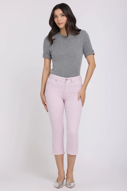 Chloe Capri Jeans - Light Lilac