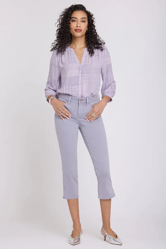 Chloe Capri Jeans - Vintage Lavender