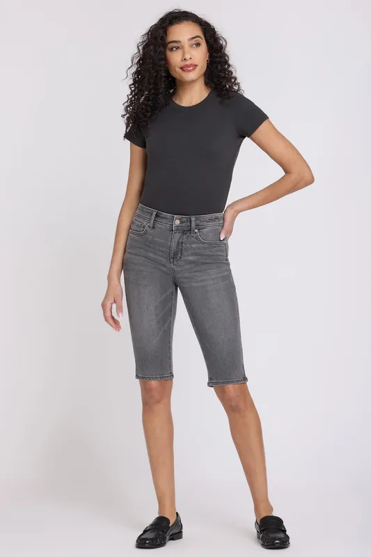 Sophie Bike Capri Jeans - Dusty Ash