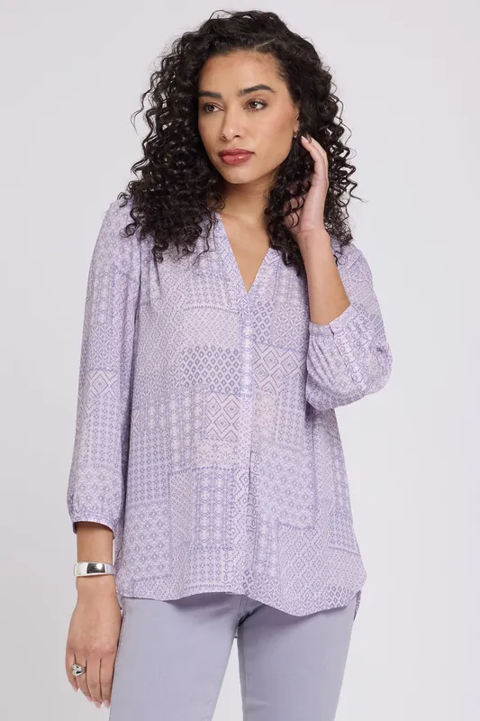Pintuck Blouse - Pandora Patchwork