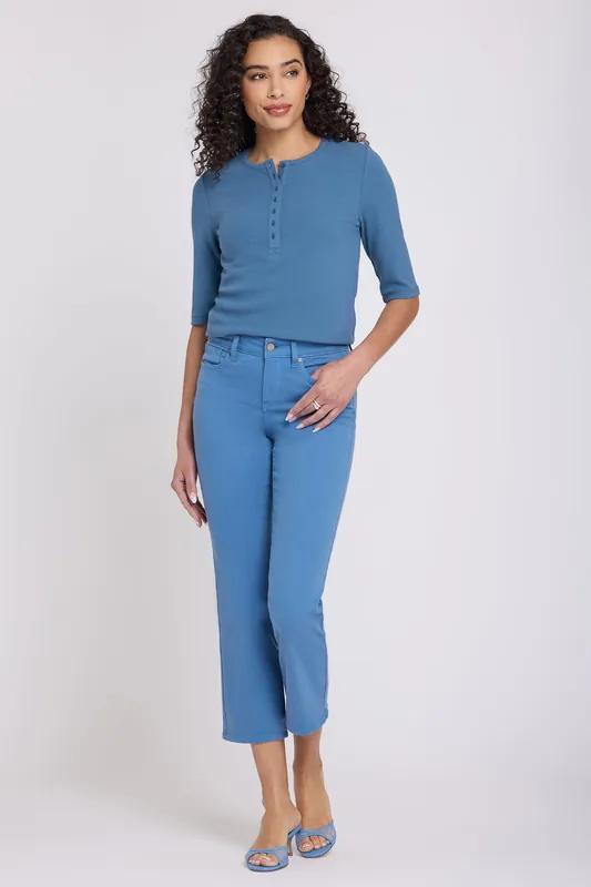 Marilyn Straight Ankle Jeans - Seven Seas
