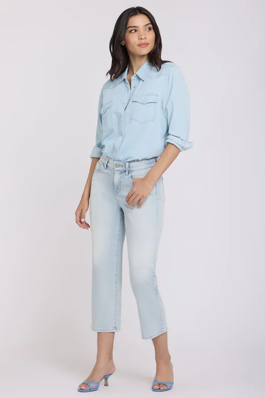 Piper Relaxed Crop Jeans - Desert Shoreline