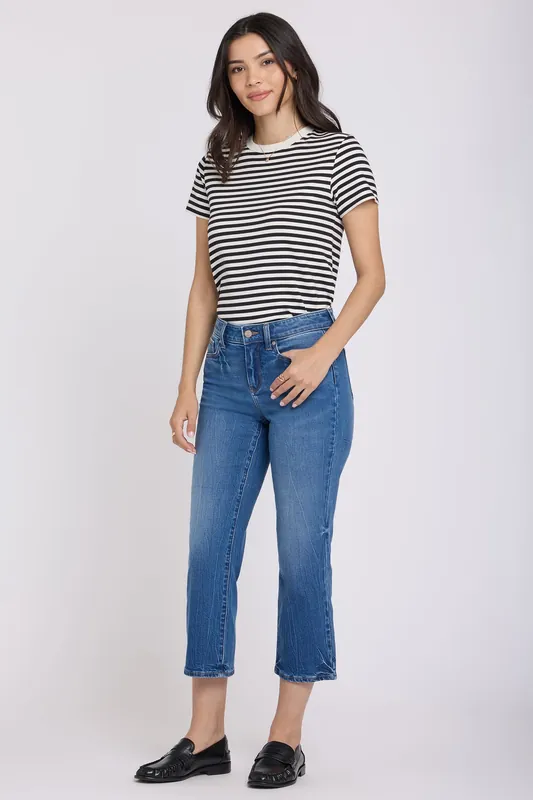 Piper Relaxed Crop Jeans - Wild River