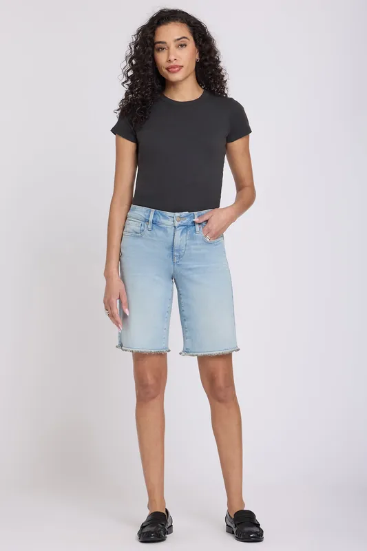 Boyfriend Denim Shorts - Keys View