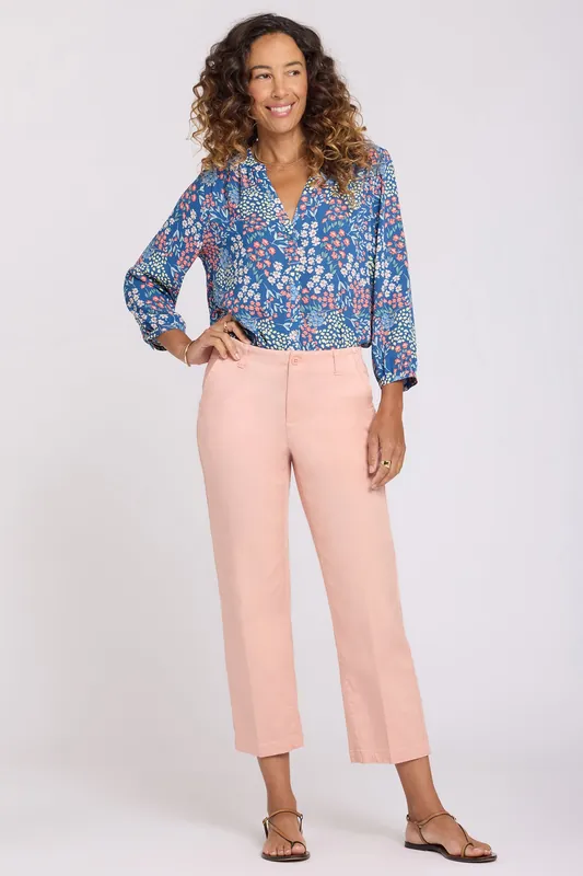 Marilyn Straight Ankle Pants - Desert Willow